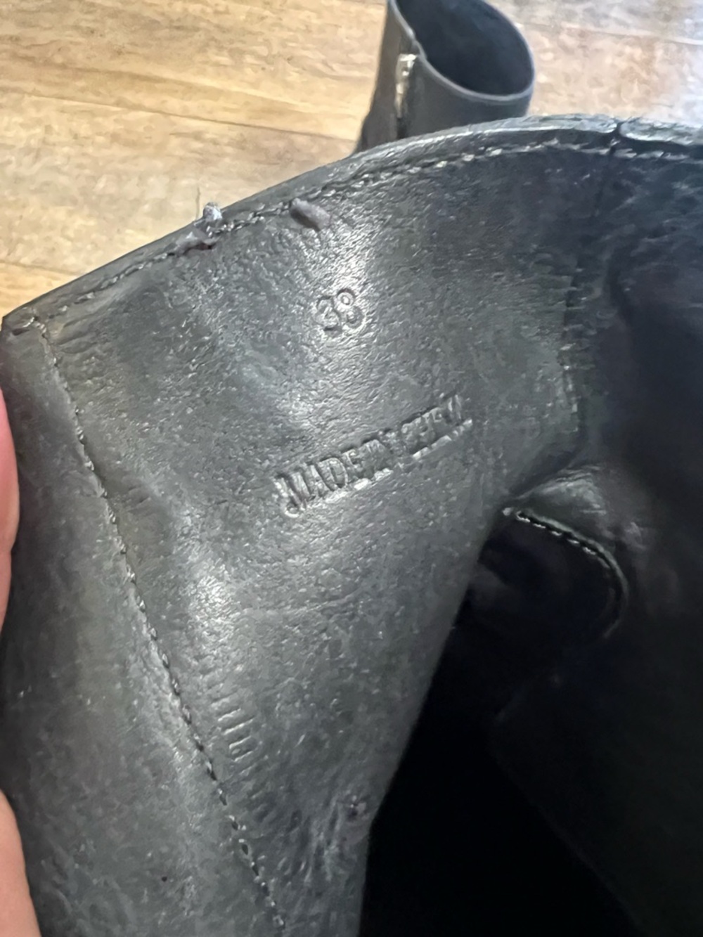 Rag & Bone Oliver leather moto boots retails $595 - Picture 7 of 10